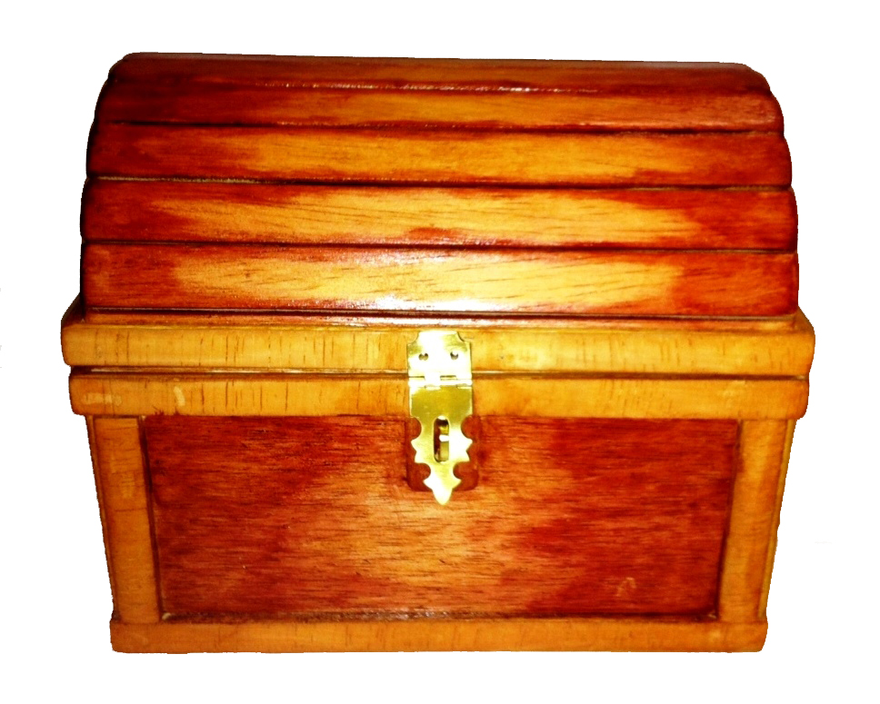 DIY Wooden Treasure Chest Box Plans Wooden PDF bookshelf ...